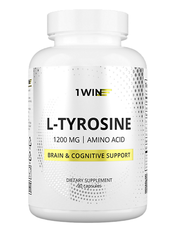 1WIN L-тирозин / L-tyrosine капсулы массой 530 мг 90 шт