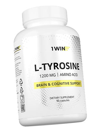 1WIN L-тирозин / L-tyrosine капсулы массой 530 мг 90 шт