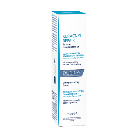 Ducray Keracnyl Repair Восстанавливающий бальзам для губ 15 мл 1 шт
