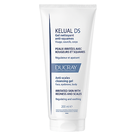 Ducray Kelual DS Очищающий гель снижающий шелушение кожи 200 мл 1 шт