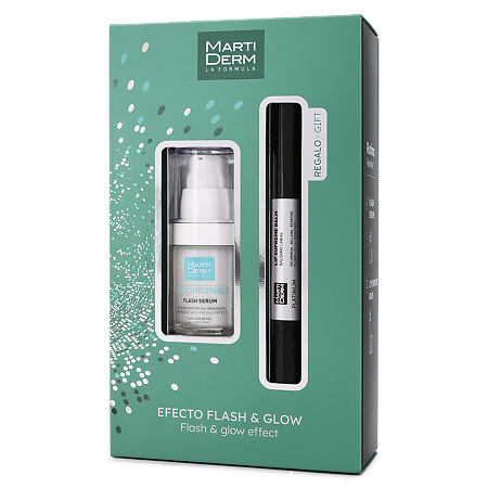 MartiDerm Подарочный набор Flash & Glow 1 уп