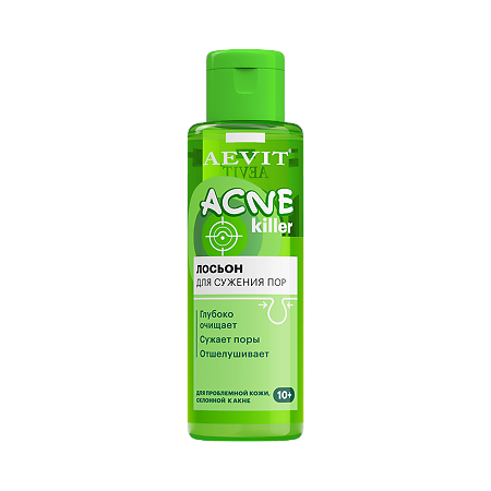 Изображение товара Aevit Acnekiller Лосьон для сужения пор 10+ 100 мл 1 шт