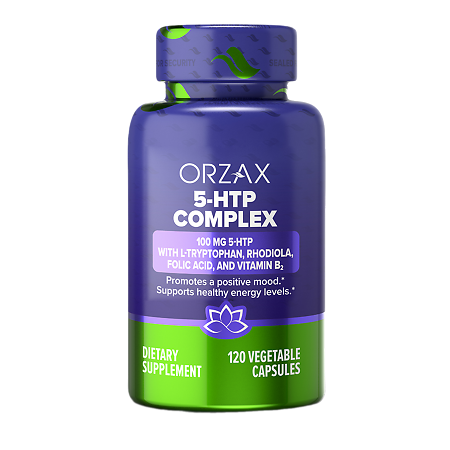 Orzax 5-HTP Комплекс/5-HTP Complex капсулы массой 300 мг 120 шт