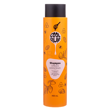 Cool Rule Шампунь Плотность и Объем для тонких и ослабленных волос Мед&Миндаль 400 мл 1 шт