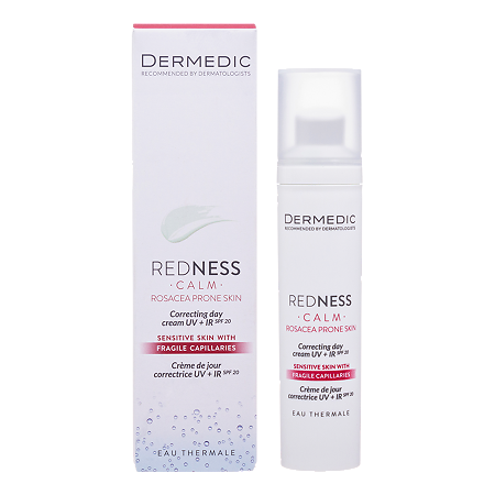Изображение товара Dermedic Redness Корректирующий дневной крем SPF20 40 мл 1 шт