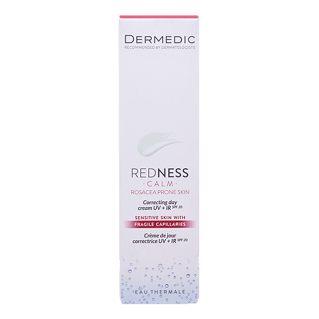 Dermedic Redness Корректирующий дневной крем SPF20 40 мл 1 шт