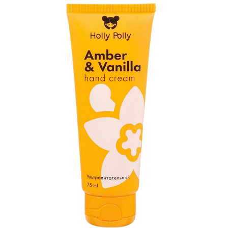 Holly Polly Крем для рук Amber&Vanilla Ультрапитательный 75 мл 1 шт