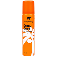Купить Holly Polly Сухой шампунь мини Crazy Coco 75 мл 1 шт цена