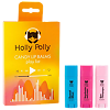 Holly Polly Набор бальзамов для губ Candy Lip Balms (Мята, Шампанское,Клубника+сливки) 1 уп