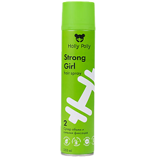 Купить Holly Polly Лак для волос Strong Girl Супер объем и сильная фиксация 250 мл 1 шт цена