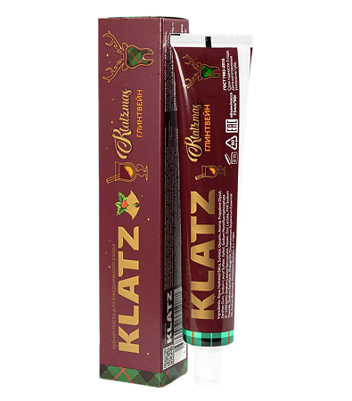 Klatz Зубная паста Глинтвейн Klatzmas 75 мл 1 шт