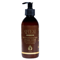 Купить QTEM / Кьютэм Увлажняющая крем маска для волос Moisturizing Hair Cream-Mask 250 мл 1 шт цена