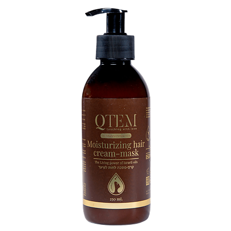 QTEM / Кьютэм Увлажняющая крем маска для волос Moisturizing Hair Cream-Mask 250 мл 1 шт