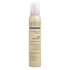 Купить QTEM / Кьютэм Мусс реконструктор для волос Color Baileys Cream 11LB Крем Бейлис 200 мл 1 шт цена