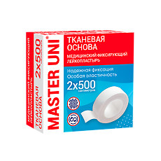 Купить Master Uni Лейкопластырь на тканевой основе 2 х 500 см 1 шт цена