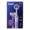 Oral-B Подарочный набор Электрическая зубная щетка Vitality PRO лиловая с бритвой женской Venus Swirl 1 уп