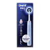 Oral-B Подарочный набор Электрическая зубная щетка PRO 3 голубая с дополнительной сменной насадкой Pro Cross Action 1 уп