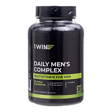 Изображение товара 1WIN Мультивитамины для мужчин / Daily men’s complex капсулы массой 680 мг 90 шт