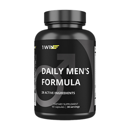 Изображение товара Мультивитамины для мужчин 1WIN Daily Men’s Complex 90 капсул здоровье энергии иммунитет