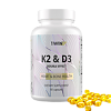 1WIN К2+Д3 Дабл эффект / K2+D3 Double effect капсулы массой 330 мг 60 шт