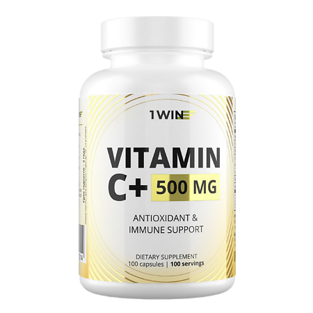 1WIN Витамин С+ / Vitamin C+ капсулы массой 710 мг 100 шт
