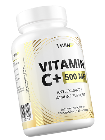 1WIN Витамин С+ / Vitamin C+ капсулы массой 710 мг 100 шт
