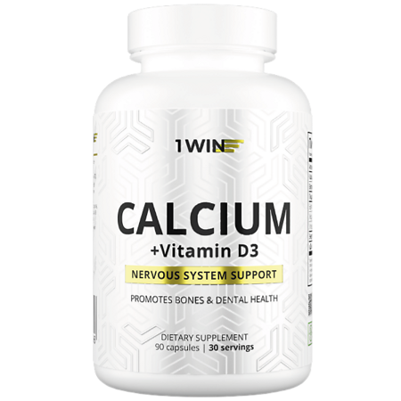 1WIN Кальций + Д3 / Calcium + D3 капсулы массой 825 мг 90 шт