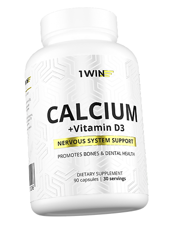 1WIN Кальций + Д3 / Calcium + D3 капсулы массой 825 мг 90 шт