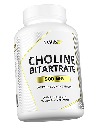 1WIN Холин битартрат / Choline bitartrate капсулы массой 550 мг 90 шт