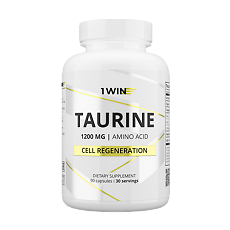 Купить 1WIN Таурин / Taurine капсулы массой 680 мг 90 шт цена