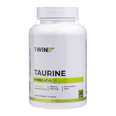 Изображение товара 1WIN Таурин / Taurine капсулы массой 580 мг 90 шт