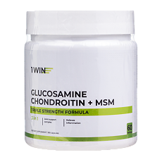 Изображение товара 1WIN Глюкозамин+хондроитин+МСМ / Glucosamine+chondroitin+MSM капсулы массой 930 мг 180 шт