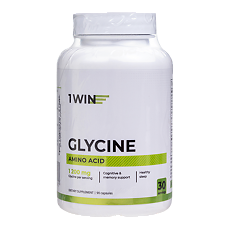 Изображение товара 1WIN Глицин / Glycine капсулы массой 620 мг 90 шт