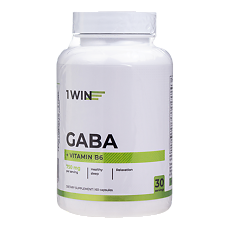 Изображение товара 1WIN ГАМК + B6 / GABA + B6 капсулы массой 510 мг 60 шт