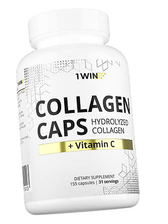1WIN Коллаген с витамином С / Collagen with vitamin C капсулы массой 440 мг 155 шт