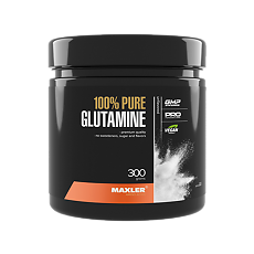 Купить Макслер 100% Пьюар Глутамин / Maxler 100% Pure Glutamine порошок по 300 г 1 шт цена