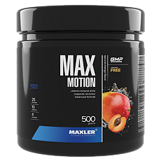 Изображение товара Макслер Макс Моушен без аспартама вкус абрикос-манго / Maxler Max Motion aspartame free Apricot-mango flavor порошок по 500 г 1 шт