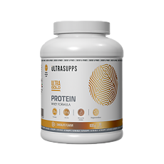 Купить Ultrasupps Ультра Голд Протеин / Ultra Gold Protein Chocolate со вкусом шоколада порошок массой 600 г 1 шт цена