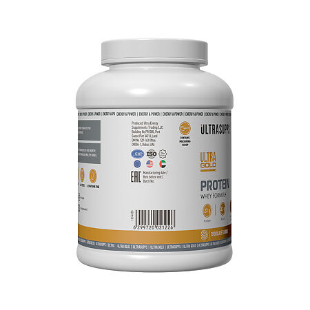 Ультрасаппс Ультра Голд Протеин / Ultrasupps Ultra Gold Protein Chocolate порошок со вкусом шоколада массой 600 г 1 шт