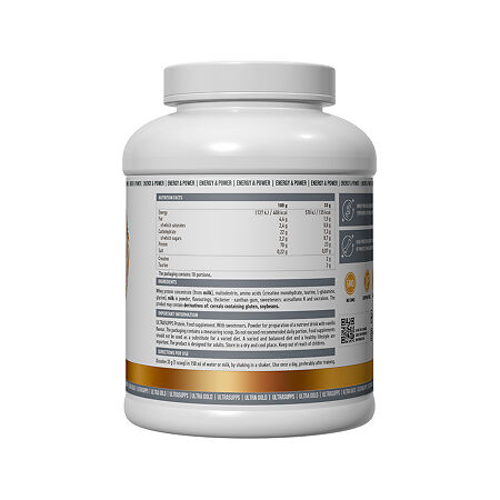 Ультрасаппс Ультра Голд Протеин / Ultrasupps Ultra Gold Protein Vanilla  порошок со вкусом ванили массой 600 г 1 шт