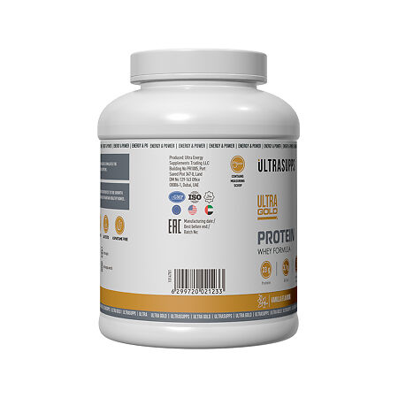 Ультрасаппс Ультра Голд Протеин / Ultrasupps Ultra Gold Protein Vanilla  порошок со вкусом ванили массой 600 г 1 шт
