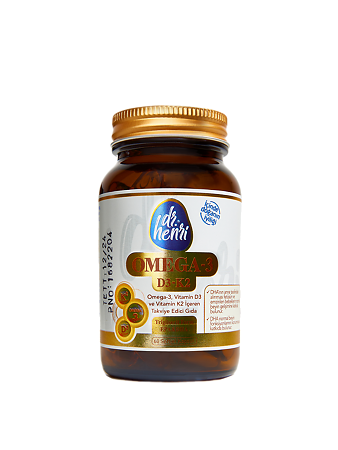 Др.Хенри Омега-3 D3 и K2/Dr.Henri Omega-3,D3-K2 капсулы массой 1250 мг 60 шт