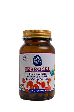 Др.Хенри Ферроцел/Dr.Henri Ferrocel капсулы массой 600 мг 90 шт