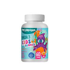 Купить Polzaboom Омега-3 для детей/Omega-3 Kids жевательные конфеты массой 1750 мг 60 шт цена