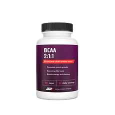 Купить Protein.Company Аминокислоты БЦАА 2:1:1 / BCAA 2:1:1 капсулы массой 726 мг 90 шт цена