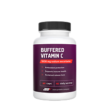Купить Protein.Company Аскорбат натрия / Buffered Vitamin C капсулы массой 1143 мг 60 шт цена