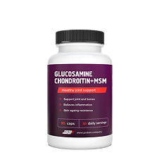 Купить Protein.Company Глюкозамин Хондроитин+МСМ/Glucosamine Chondroitin+MSM капсулы массой 951 мг 90 шт цена