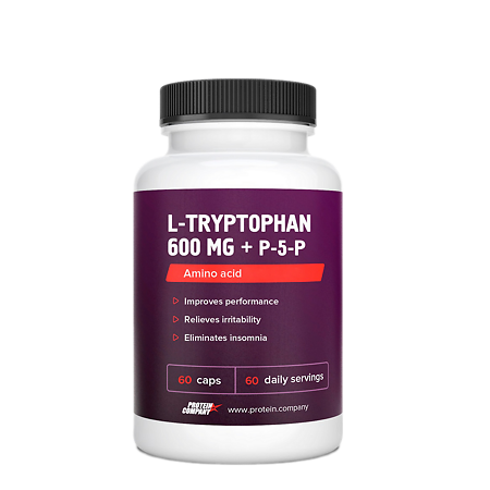 Protein.Company L-Триптофан/L-Tryptophan капсулы массой 729 мг 60 шт