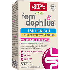 Купить Jarrow Formulas Фем-Дофилус / Fem Dophilus vegan капсулы массой 227 мг 30 шт цена