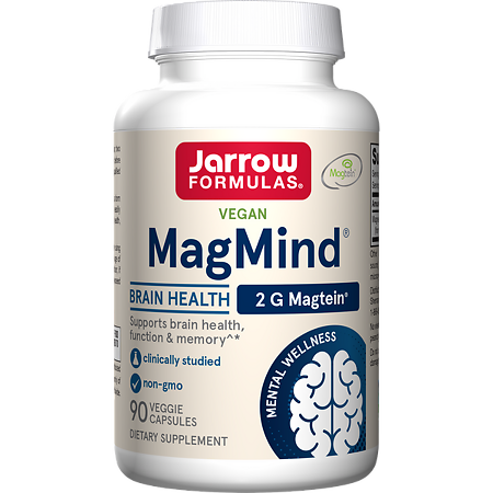 Jarrow Formulas МагМайнд / MagMind vegan капсулы массой 888 мг 90 шт